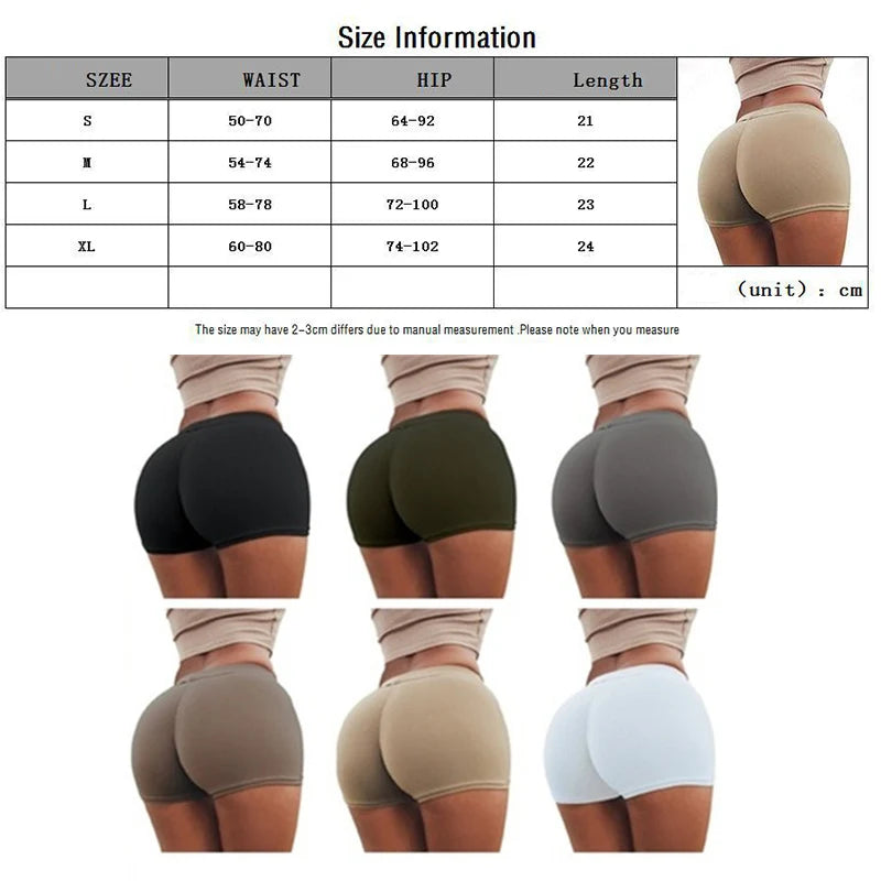 Sport Leggings Yoga Activewear Yoga Shorts Women Summer Shorts Sports Women Fitness Gym Workout Waistband skinny shorts XL