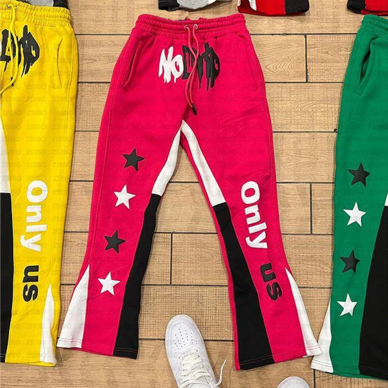 American Harajuku Letter print straight trousers hip-hop letters loose y2k Harajuku Casual pants sweatpants Women Men Trousers
Cargo Style