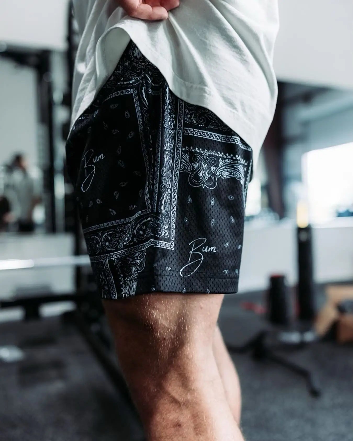 CBUM Thavage Cbum Shorts GYM Mesh Shorts Double Mesh Shorts