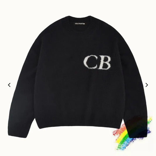 Oversized Cole Buxton Sweater Men Women 1:1 Best Quality Black Gray Sweatshirts Knit Jacquard Sweater
Hoodie