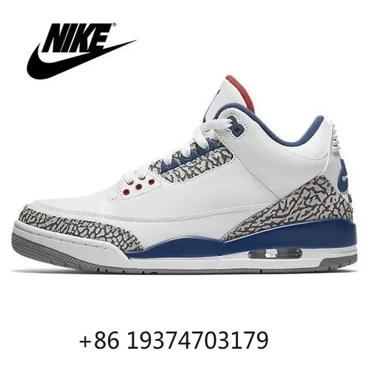 2024 Nike Air Jordan Retro 3 One AJ3 Wizards White Cement Reimagined Cardinal Red Sports Sneakers Basketball Shoes 36-47