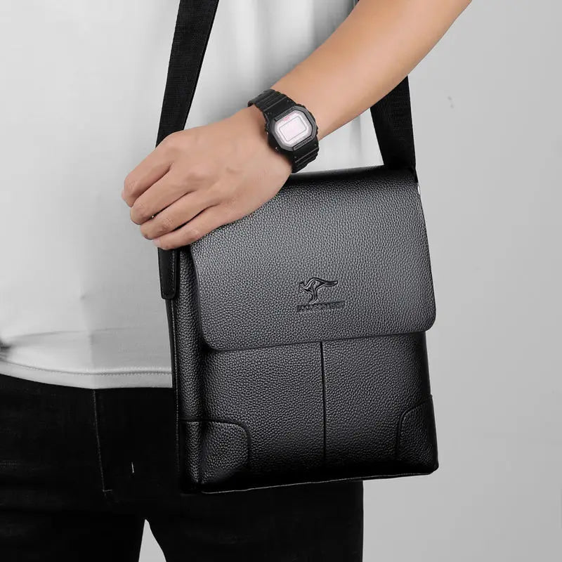 Men Messenger Bags Famous Brand Pu Leather Crossbody Shoulder Bag For Man Business Tote Bags Hot Sale Fashion Mens Travel Bag