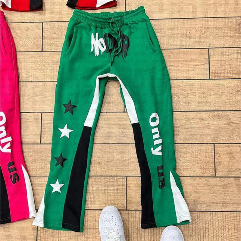 American Harajuku Letter print straight trousers hip-hop letters loose y2k Harajuku Casual pants sweatpants Women Men Trousers
Cargo Style