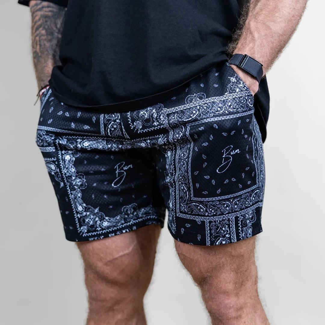 CBUM Thavage Cbum Shorts GYM Mesh Shorts Double Mesh Shorts