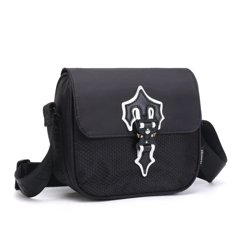 Fashionable New Men's Small Square Bag Crossbody Bag Shoulder Bag Oxford Cloth