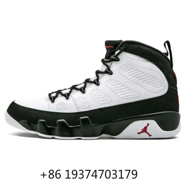 Nike Air Jordan 9 High Top Mens Basketball Shoes Sneakers Outdoor Activities Man 369987-109