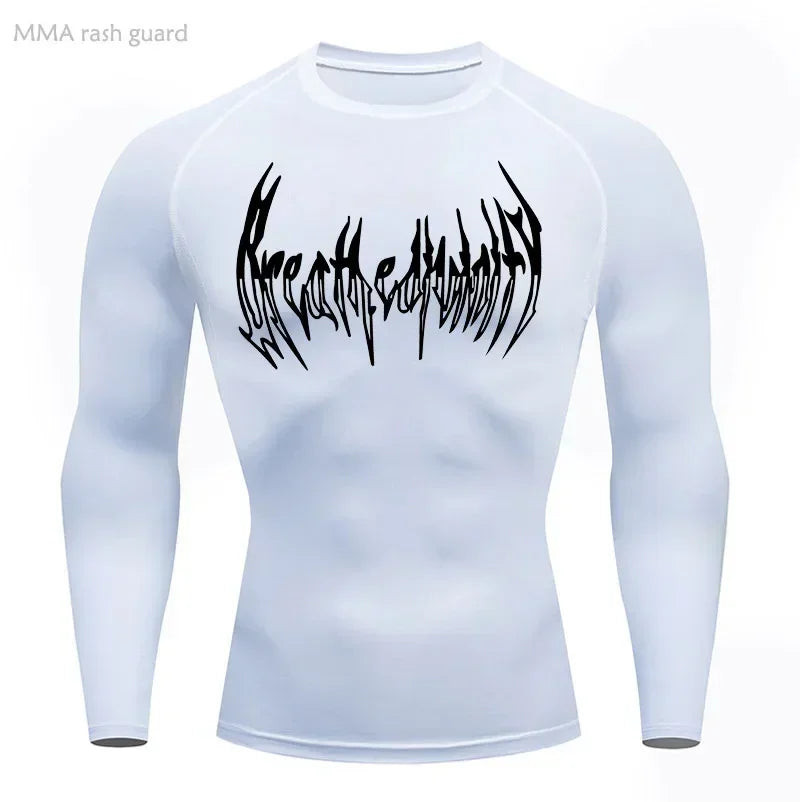 2024 Milk Silk Fitness T-shirt Men's Muscle Gym Compression Sportswear Quick-drying Breathable Sports Bottoming Shirt S-3XL